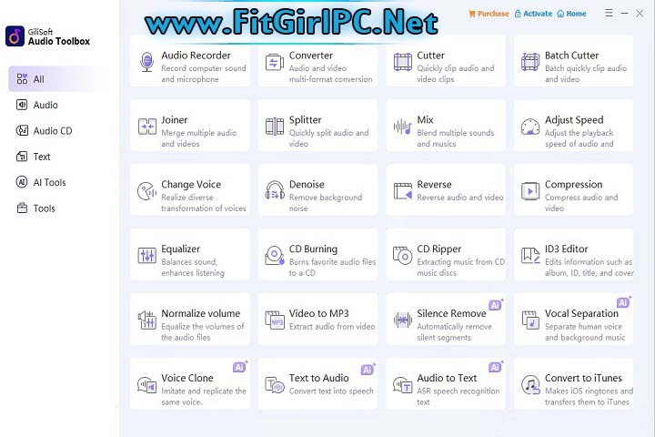 GiliSoft Audio Toolbox Suite - Version 12.4.0 GiliSoft Audio Toolbox Suite - Version 12.4.0