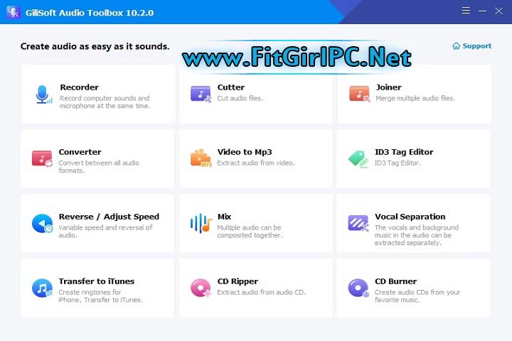 GiliSoft Audio Toolbox Suite - Version 12.4.0 Free Download GiliSoft Audio Toolbox Suite - Version 12.4.0 Free Download