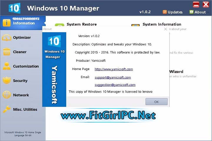Yamicsoft Windows Manager 2.0.5 (x64) Free Download Yamicsoft Windows Manager 2.0.5 (x64) Free Download