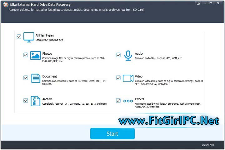 iLike External Hard Drive Data Recovery - Version 9.1.0 Latest Software iLike External Hard Drive Data Recovery - Version 9.1.0 Latest Software