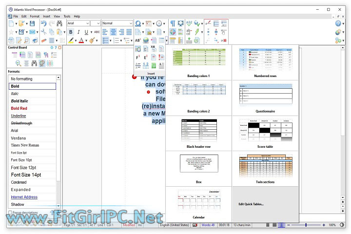 Atlantis Word Processor 4.4.1.3 (x64) Free Download Atlantis Word Processor 4.4.1.3 (x64) Free Download