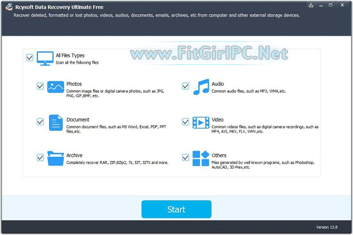 Rcysoft Data Recovery Ultimate 13.9.0.0 Full Version