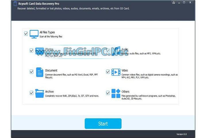 Rcysoft GoPro Video Recovery Pro 8.9.0.0 Rcysoft GoPro Video Recovery Pro 8.9.0.0