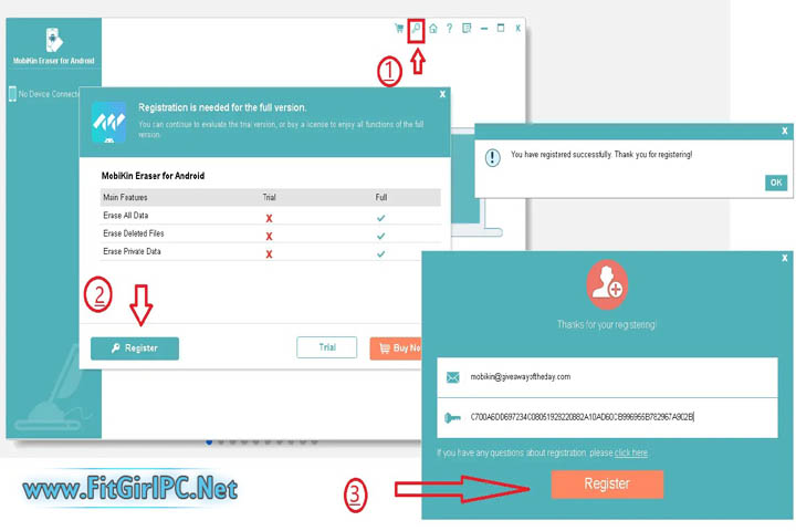 MobiKin Eraser data wiping options MobiKin Eraser data wiping options