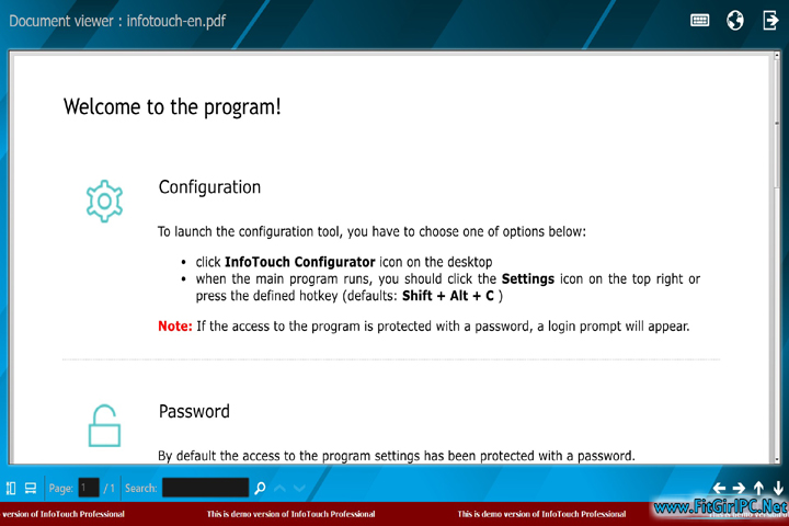 InfoTouch Professional v2.5.6 Install Full Version InfoTouch Professional v2.5.6 Install Full Version