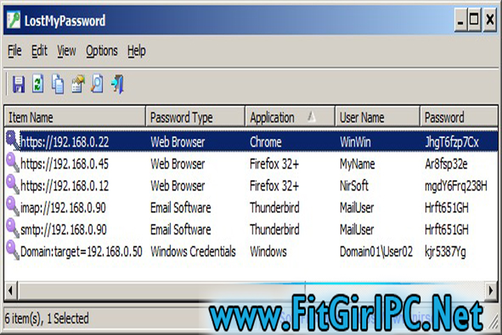 Nirsoft LostMyPassword v1.0.0 Free Download Nirsoft LostMyPassword v1.0.0 Free Download