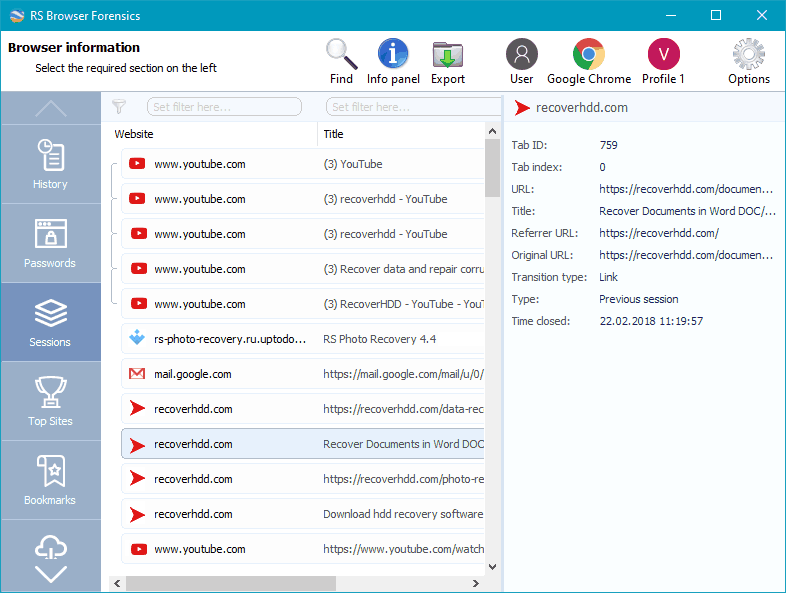 RS Browser Forensics v4.0 Free Download RS Browser Forensics v4.0 Free Download