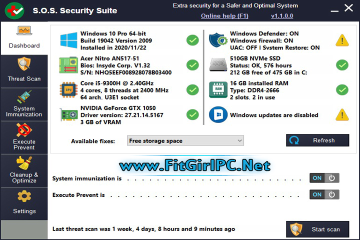 S.O.S Security Suite v2.9.8 Free Download S.O.S Security Suite v2.9.8 Free Download