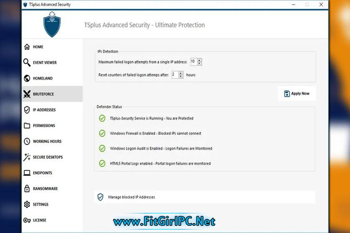 TSplus Advanced Security Ultimate v7.3.8.4 Latest Software TSplus Advanced Security Ultimate v7.3.8.4 Latest Software