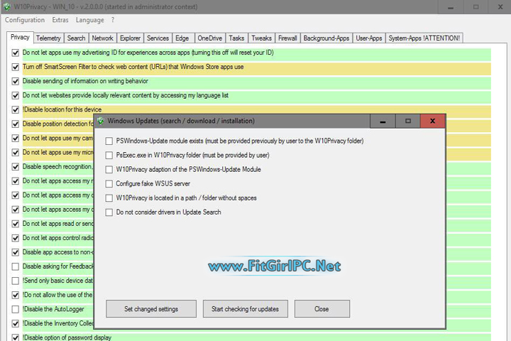 W10Privacy v5.2.0.4 Install Full Version W10Privacy v5.2.0.4 Install Full Version