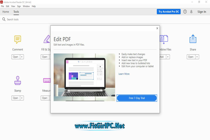 Adobe Acrobat ReaderDC v2025.001.20672 (PC Software) Free Download
