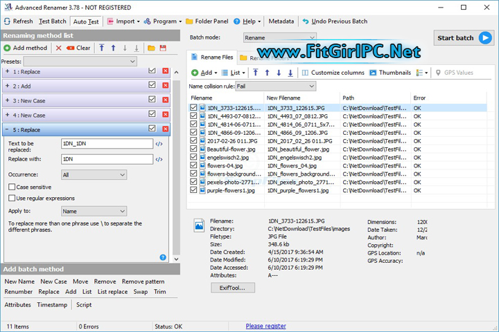 Advanced Renamer Commercial v4.16.1 (PC Software) Install Full Version Advanced Renamer Commercial v4.16.1 (PC Software) Install Full Version