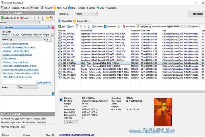 Advanced Renamer Commercial v4.16.1 (PC Software) For Latest Software Advanced Renamer Commercial v4.16.1 (PC Software) For Latest Software