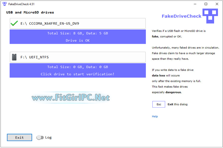 FakeDriveCheck v4.61 (PC Software) For Latest Software FakeDriveCheck v4.61 (PC Software) For Latest Software