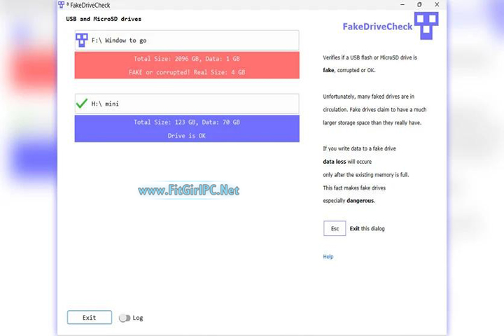 FakeDriveCheck v4.61 (PC Software) Free Download FakeDriveCheck v4.61 (PC Software) Free Download