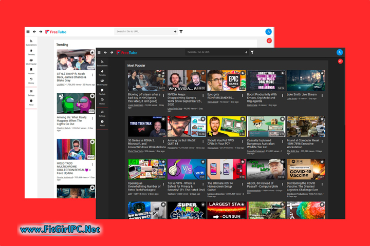 FreeTube v0.23.8 (PC Software) Free Download