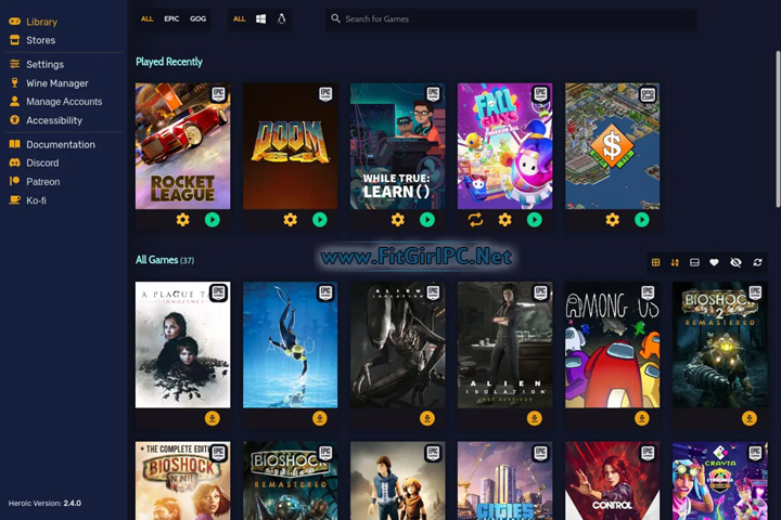 Heroic Games Launcher v2.18.1 (PC Software) For Latest Software Heroic Games Launcher v2.18.1 (PC Software) For Latest Software